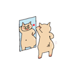ぶぅちゃんとピグ（個別スタンプ：33）