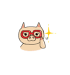 ぶぅちゃんとピグ（個別スタンプ：34）