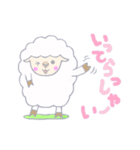 かわいい羊の敬語スタンプ（個別スタンプ：7）