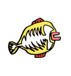 関西弁の腹立つ人面魚（個別スタンプ：7）