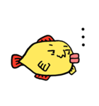 関西弁の腹立つ人面魚（個別スタンプ：19）