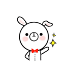 ぬいぐるらびっと（個別スタンプ：3）