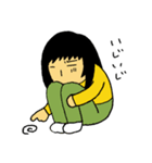 8割ネガティブっ子の日常（個別スタンプ：3）