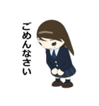 デカ顔 まるこの日常（個別スタンプ：2）