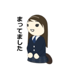 デカ顔 まるこの日常（個別スタンプ：24）