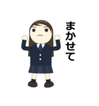 デカ顔 まるこの日常（個別スタンプ：26）