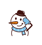 Winter Snowman（個別スタンプ：8）