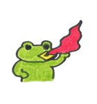かえる処 けろみち庵 ロックとダンス編（個別スタンプ：16）