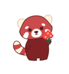 Red Panda Set 2 - English Language（個別スタンプ：4）