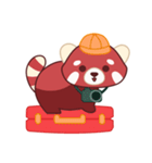 Red Panda Set 2 - English Language（個別スタンプ：9）