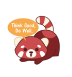 Red Panda Set 2 - English Language（個別スタンプ：11）