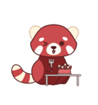 Red Panda Set 2 - English Language（個別スタンプ：21）