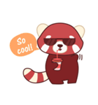 Red Panda Set 2 - English Language（個別スタンプ：22）