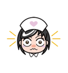 看護士のお手伝い（個別スタンプ：10）