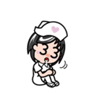 看護士のお手伝い（個別スタンプ：19）