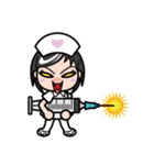 看護士のお手伝い（個別スタンプ：21）