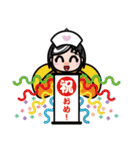 看護士のお手伝い（個別スタンプ：32）