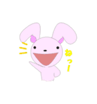 Amusing rabbit（個別スタンプ：15）