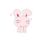 Amusing rabbit（個別スタンプ：16）