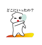 スノボをする ぽっくん（個別スタンプ：10）