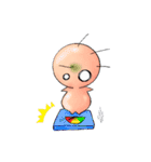 Three Hair Hsien（個別スタンプ：22）