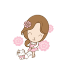 Meow Girl Story（個別スタンプ：36）