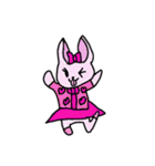 うさぎパラダイス（個別スタンプ：34）