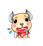 デグーのピープー（個別スタンプ：4）