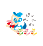 アヒルのおまる（個別スタンプ：31）