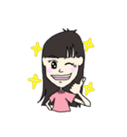 前髪パツ子（個別スタンプ：3）