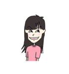 前髪パツ子（個別スタンプ：10）
