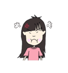 前髪パツ子（個別スタンプ：18）