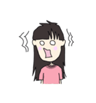 前髪パツ子（個別スタンプ：19）