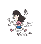 前髪パツ子（個別スタンプ：24）