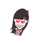 前髪パツ子（個別スタンプ：26）