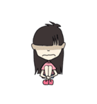 前髪パツ子（個別スタンプ：33）