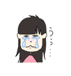 前髪パツ子（個別スタンプ：38）