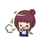 幾何と花の世界（個別スタンプ：9）