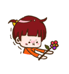 幾何と花の世界（個別スタンプ：14）