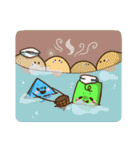 幾何と花の世界（個別スタンプ：25）