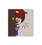 幾何と花の世界（個別スタンプ：32）
