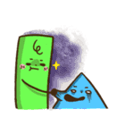幾何と花の世界（個別スタンプ：37）