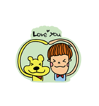 Kenny and a-woo.（個別スタンプ：29）