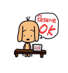 陽気なダックス君（個別スタンプ：13）