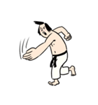 黒帯くん（個別スタンプ：17）