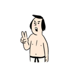 黒帯くん（個別スタンプ：18）