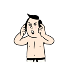 黒帯くん（個別スタンプ：19）