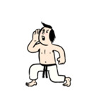 黒帯くん（個別スタンプ：20）