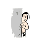 黒帯くん（個別スタンプ：21）