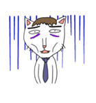 ふとまゆのねこ（個別スタンプ：11）